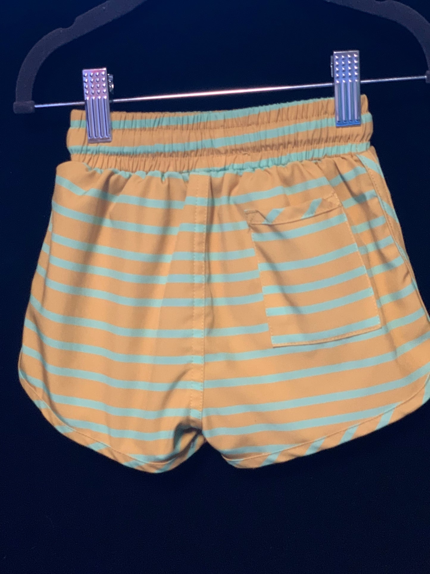 Kortni Jeane Girls 2 pcs Yellow Mint & Boys Yellow Mint Retro Trunk