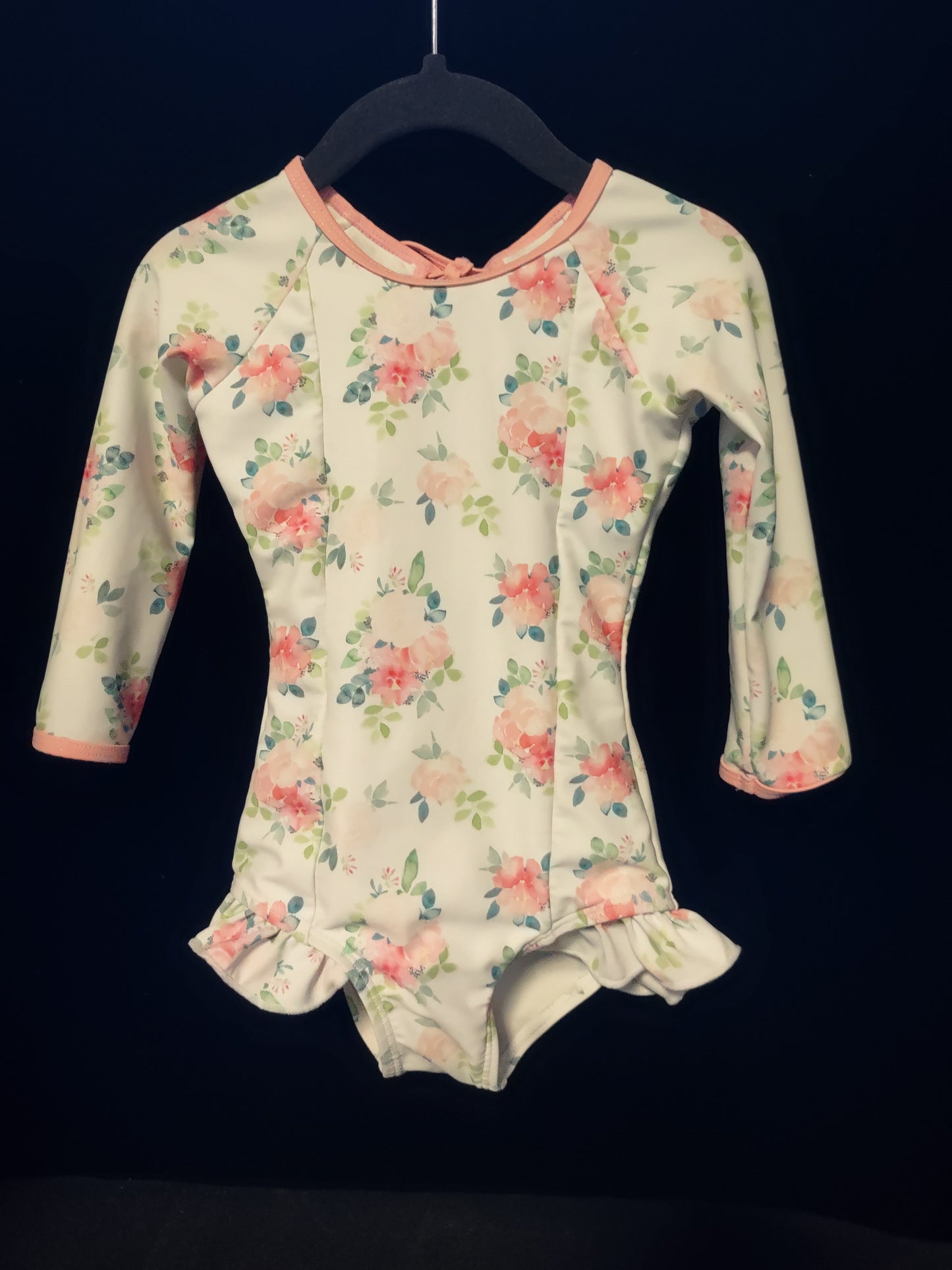 Blueberry Bay Swim Floral Seasons One Piece & Boys Coral Breeze Trunks