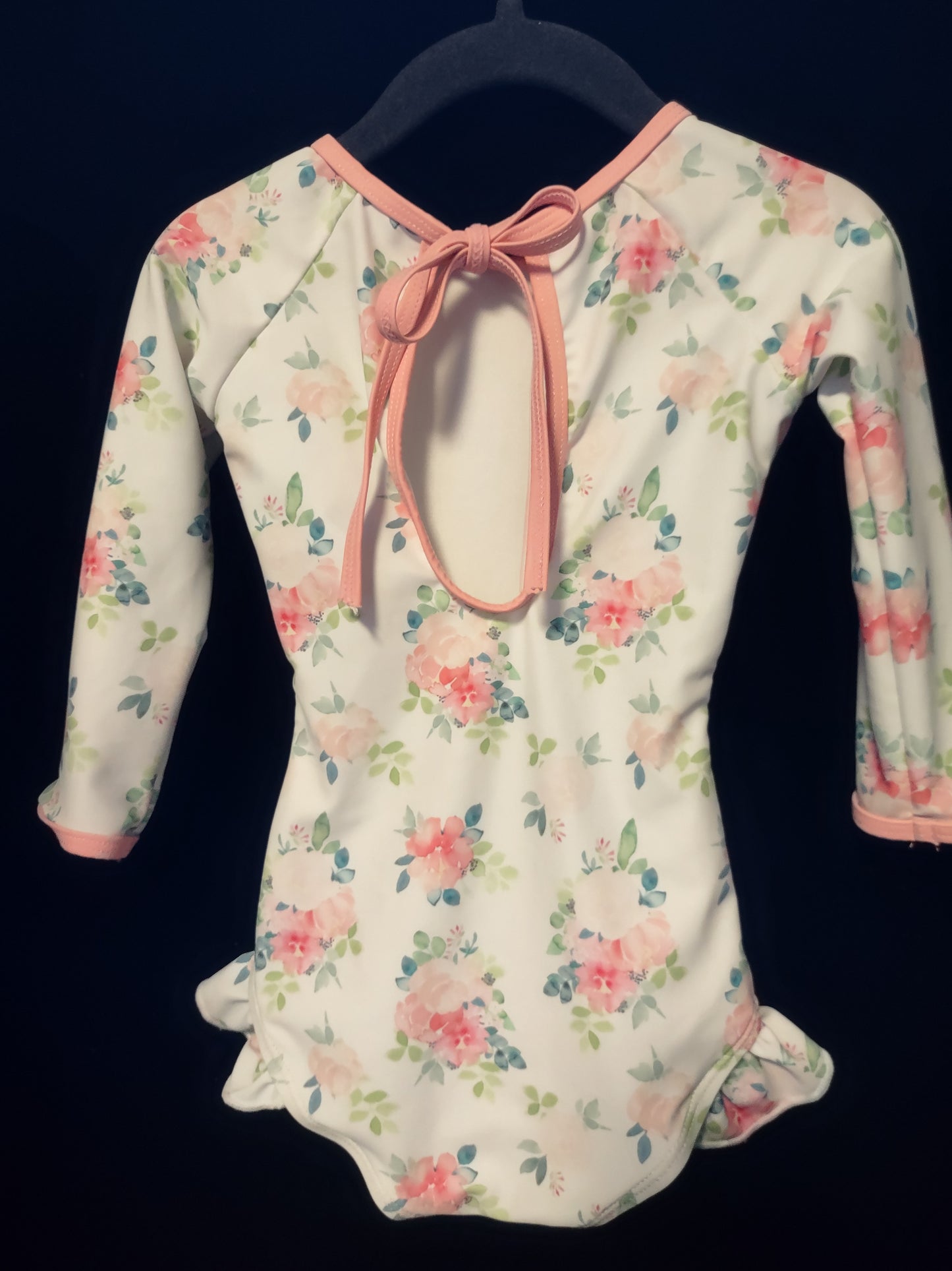 Blueberry Bay Swim Floral Seasons One Piece & Boys Coral Breeze Trunks